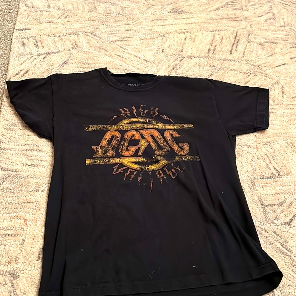 Black AC/DC T-shirt